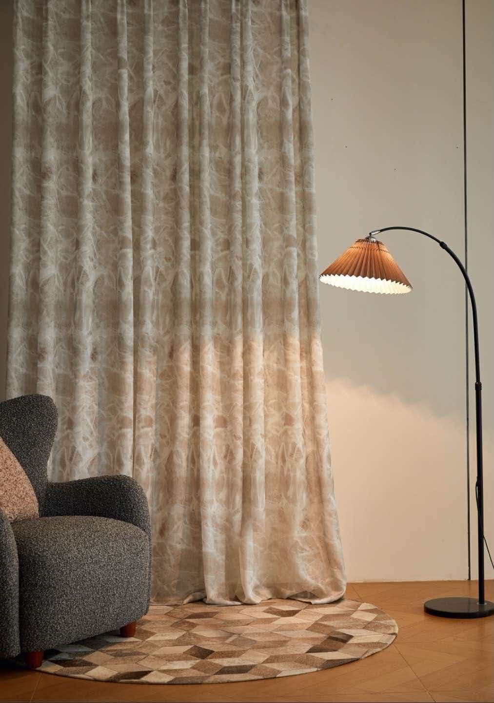 Elegant curtain interior